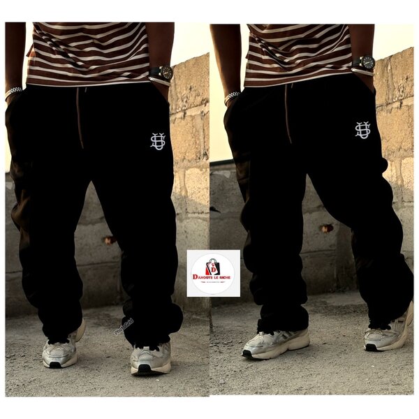 Pantalon noir pour homme