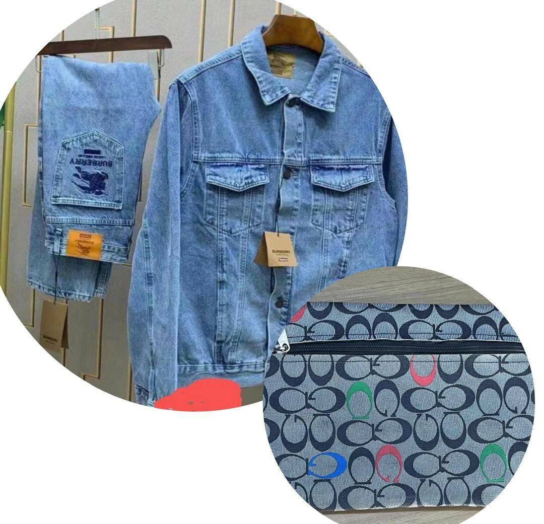 Men's quality jeans top and down