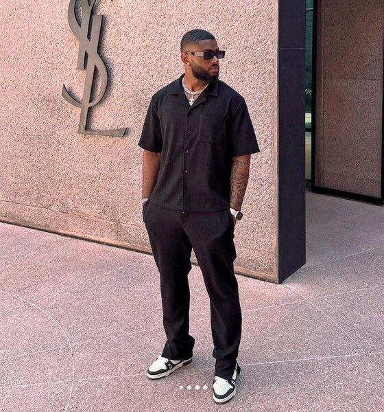 Ensemble casual chic pour homme