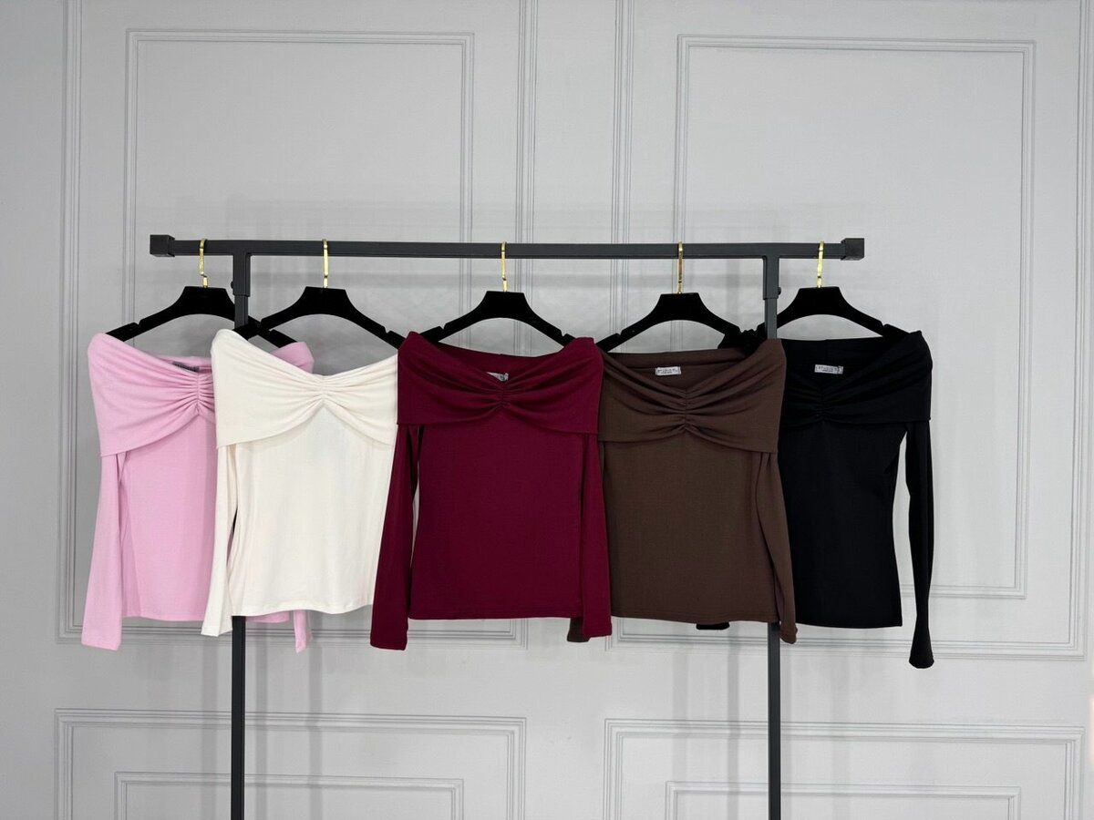 Лонгслив лапша женский