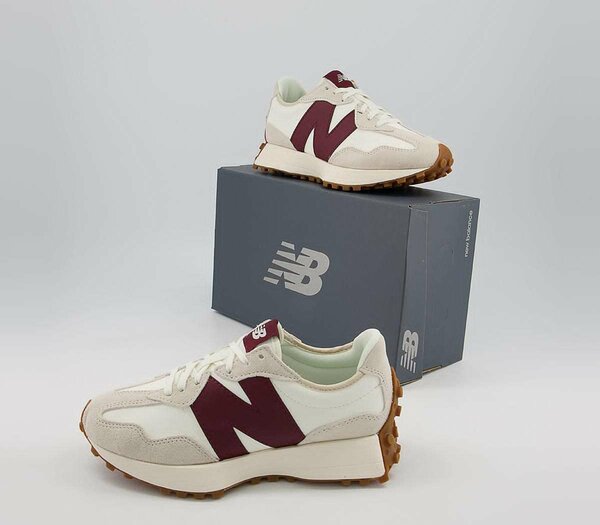 Baskets New Balance Blanc Bordeaux