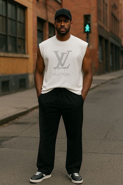 Débardeur homme style urbain