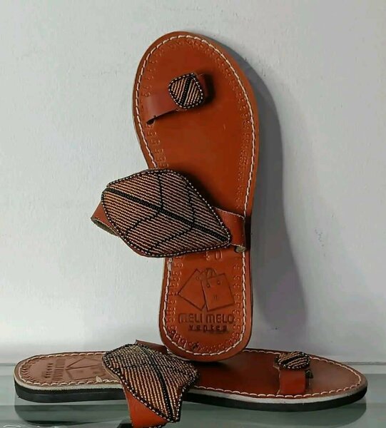 Sandales en cuir artisanales