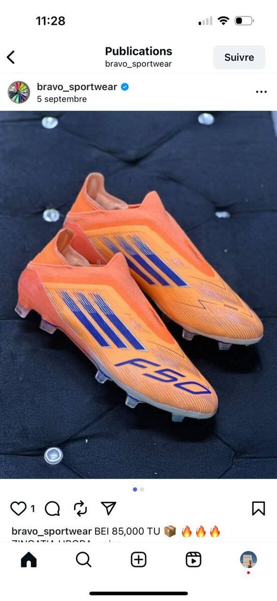 Chaussures de football F50