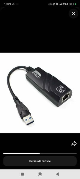 Adaptateur USB 3.0 à Ethernet