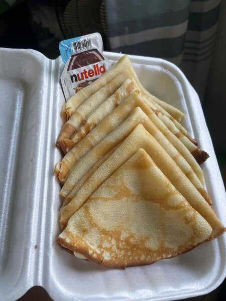 Crêpes à la Nutella Délicieuses