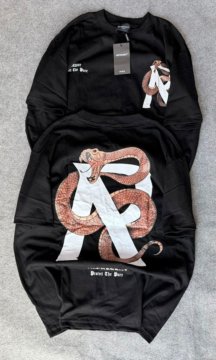 Lot de t-shirts tendance unisexes