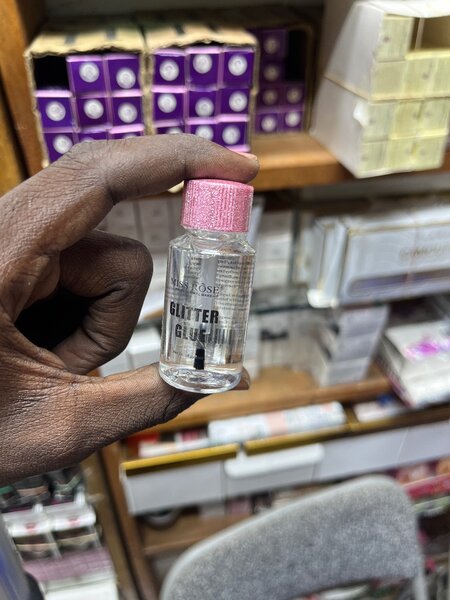 Colle à Paillettes Rose