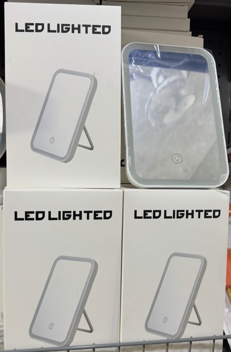 Miroir LED portable lumineux