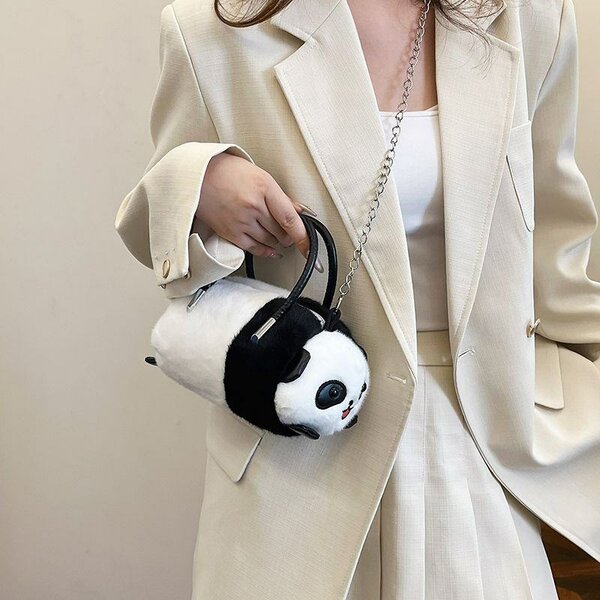 Sac peluche panda adorable