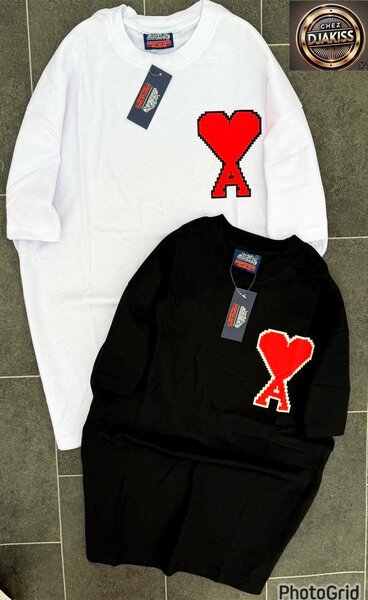 T-shirt à manches longues cœur