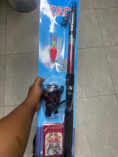 Canne à pêche télescopique