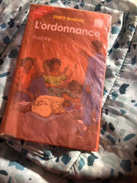 Livre Théâtre 'L'Ordonnance'