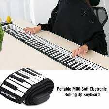 Piano portable pliable