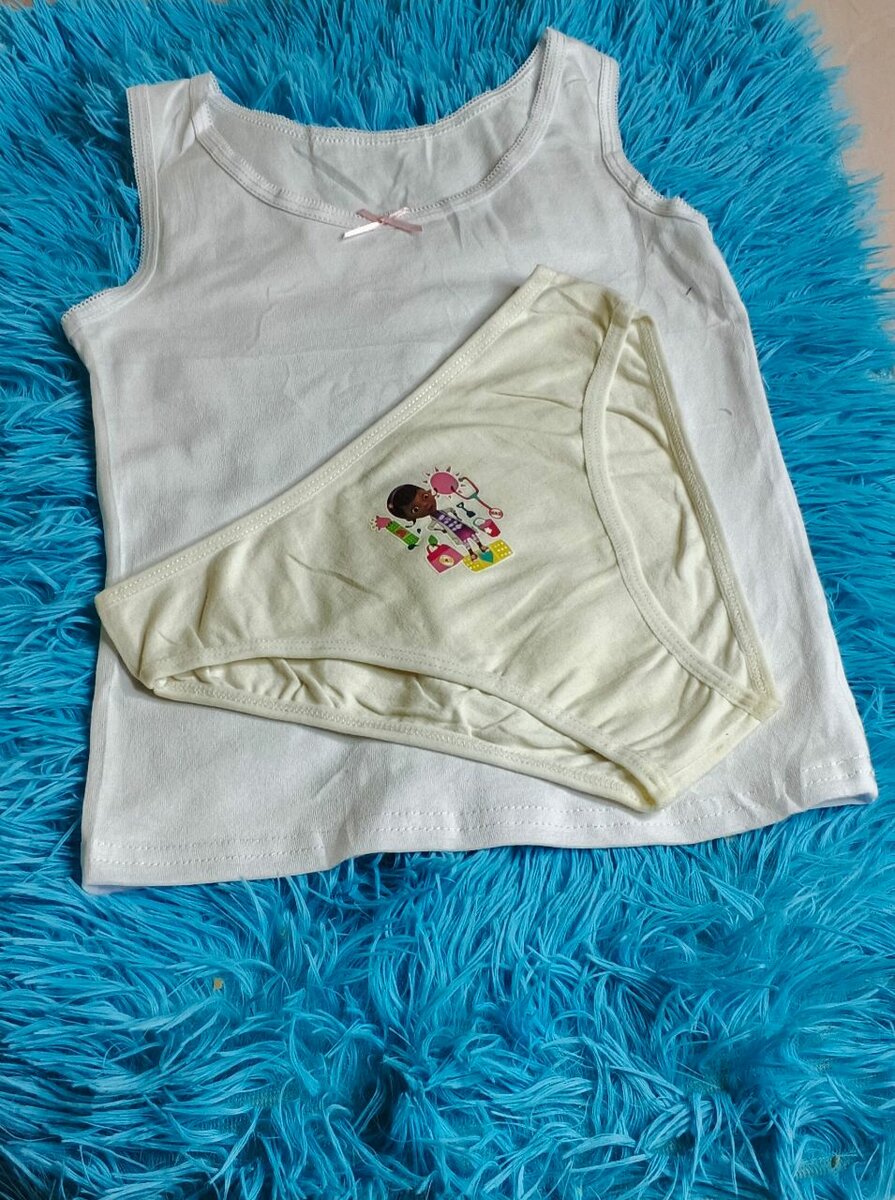 Sous vêtements pour fillette