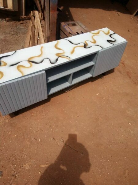 Buffet TV marbré design