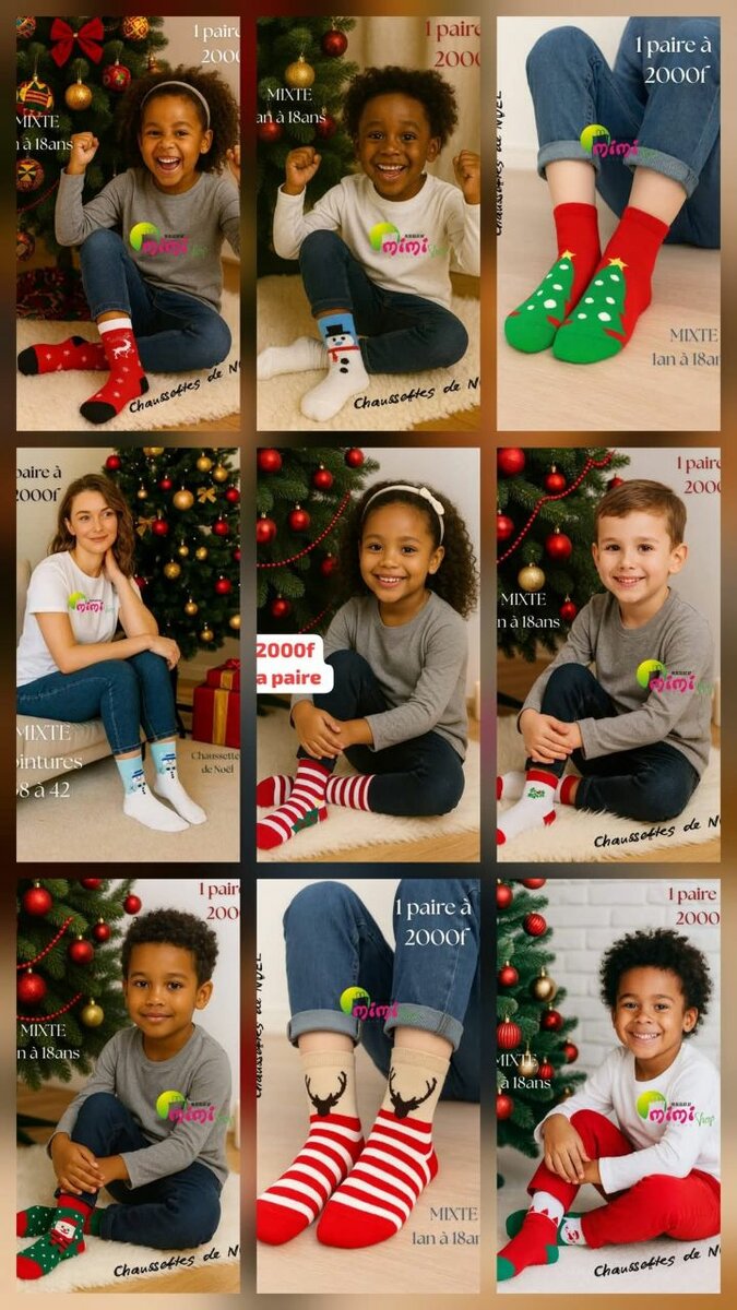 Chaussettes de Noëlpour tous