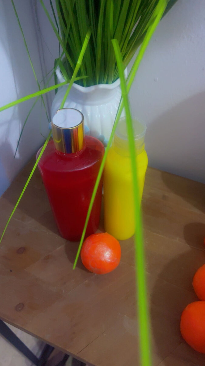 Jus d'agrumes frais et naturel