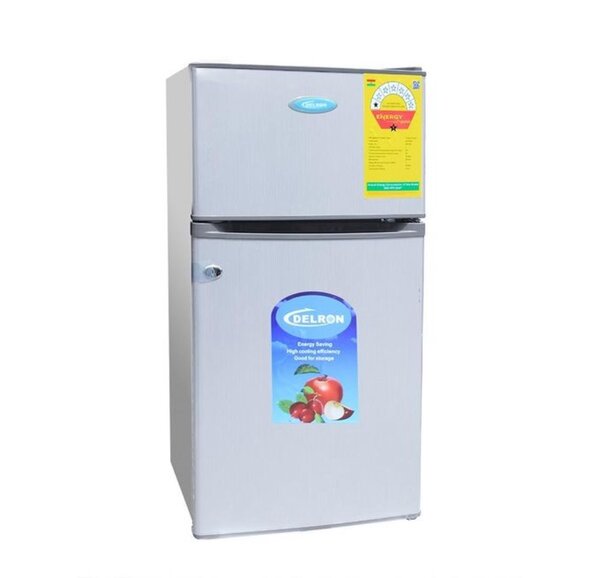 DRF-84 Double Door Refrigerator - 84 Litre - Grey