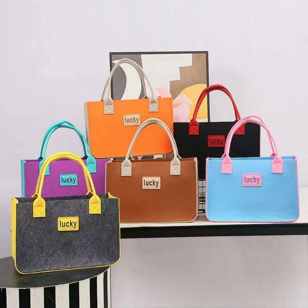 Sac fourre-tout coloré Lucky