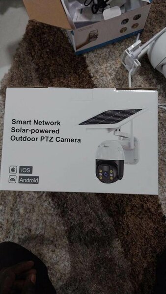 Solar CCTV Camera single lense