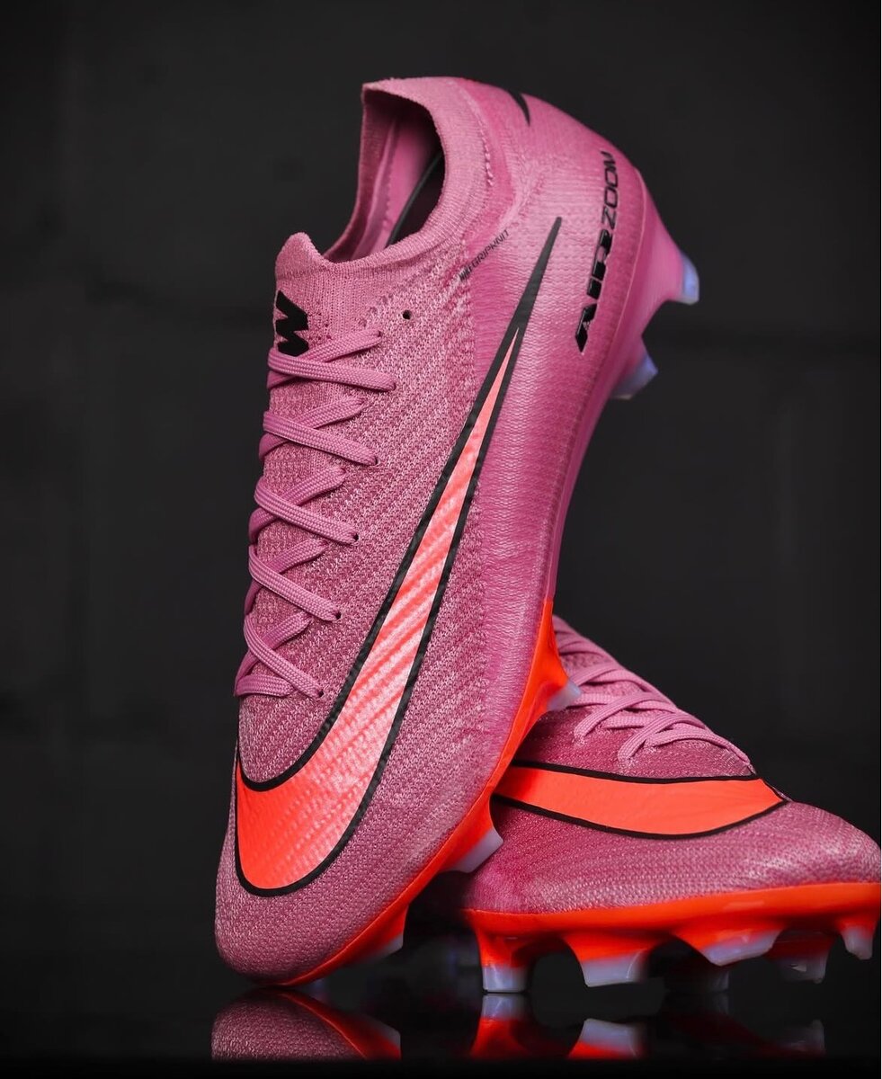 Chaussures de foot légères rose
