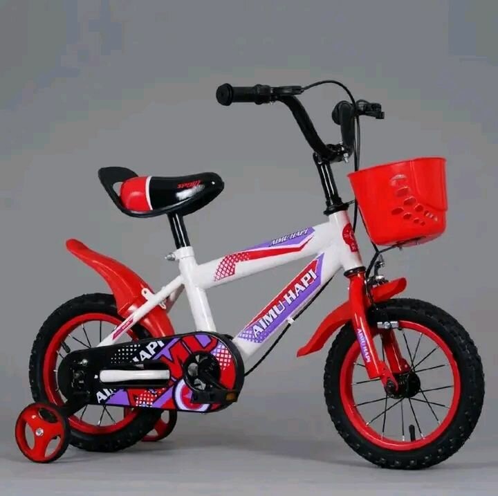 Vélo Enfant Coloré avec Roulettes
