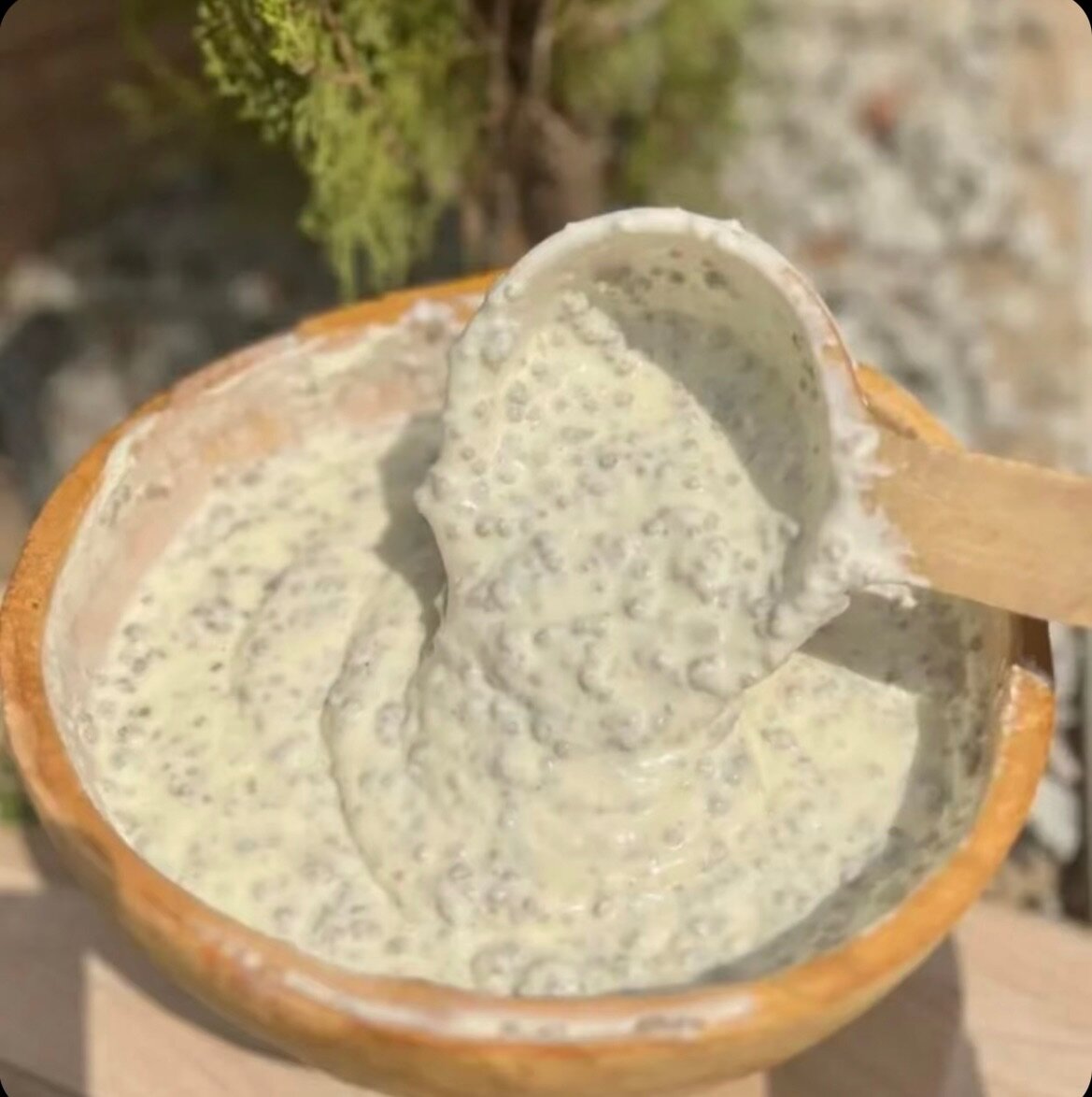 Dessert glacé à la pistache