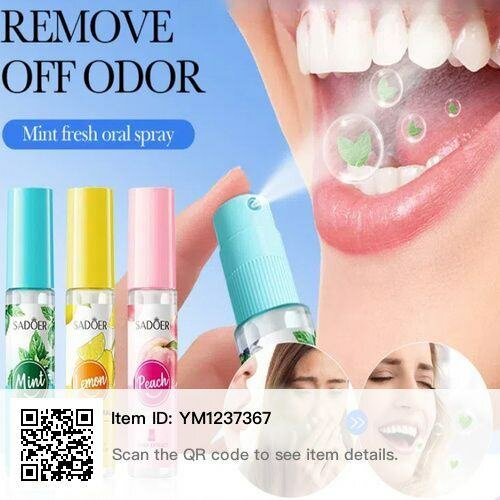 Spray buccal rafraîchissant