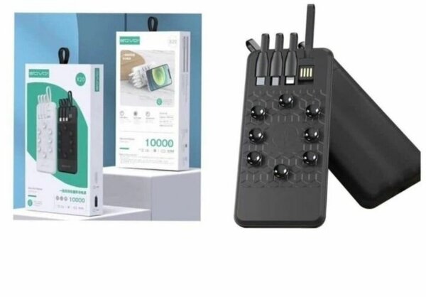 Power Bank 10000mAh Multifonction