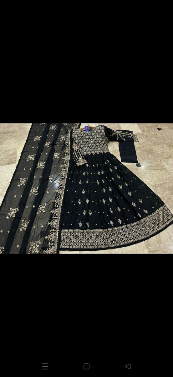 Heavy Embroided Maxi