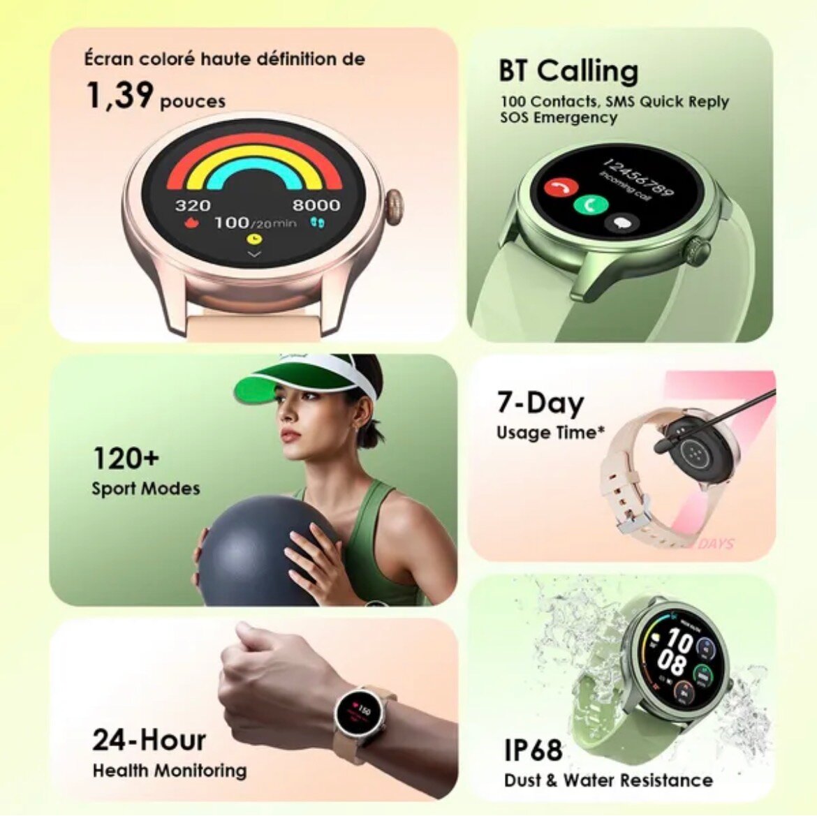 Oraimo Watch 2R - IP68 1,39