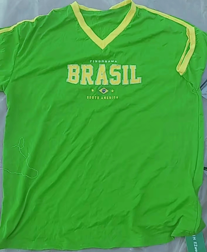 T-shirt Brésil moderne unisexe