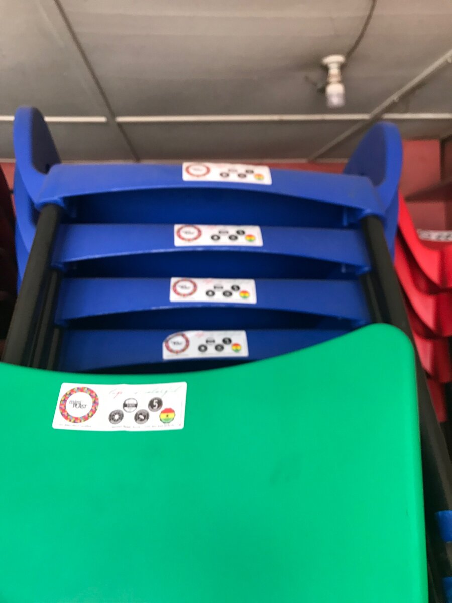 Mini plast chairs