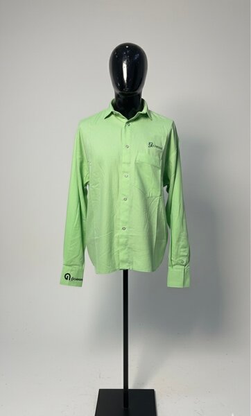 Chemise verte pour hommes