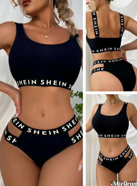 Ensemble Bikini SHEIN Noir