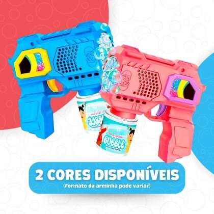 Pistolet à bulles LED