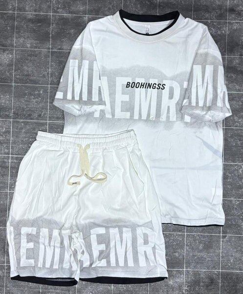Ensemble T-shirt et Short Décontracté Homme