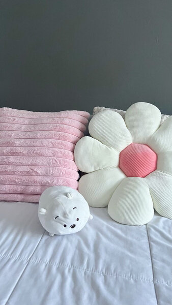 Coussin Fleur Décoratif