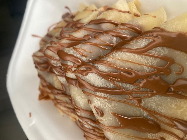 Crêpes au nutella