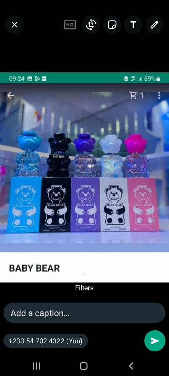 Baby perfumes
