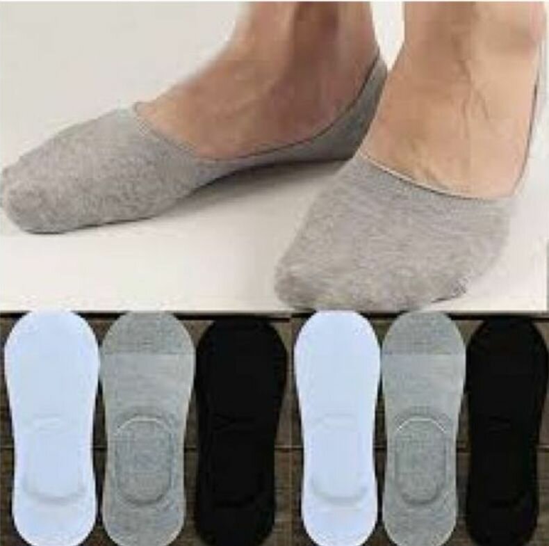 Chaussettes plattes, 3 paires