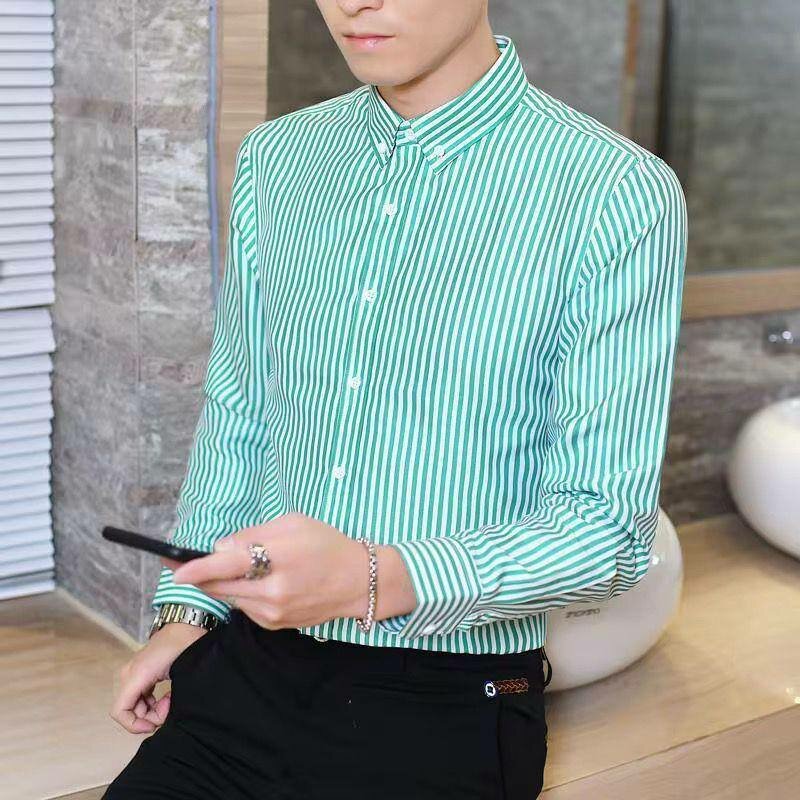 Chemise rayée élégante homme