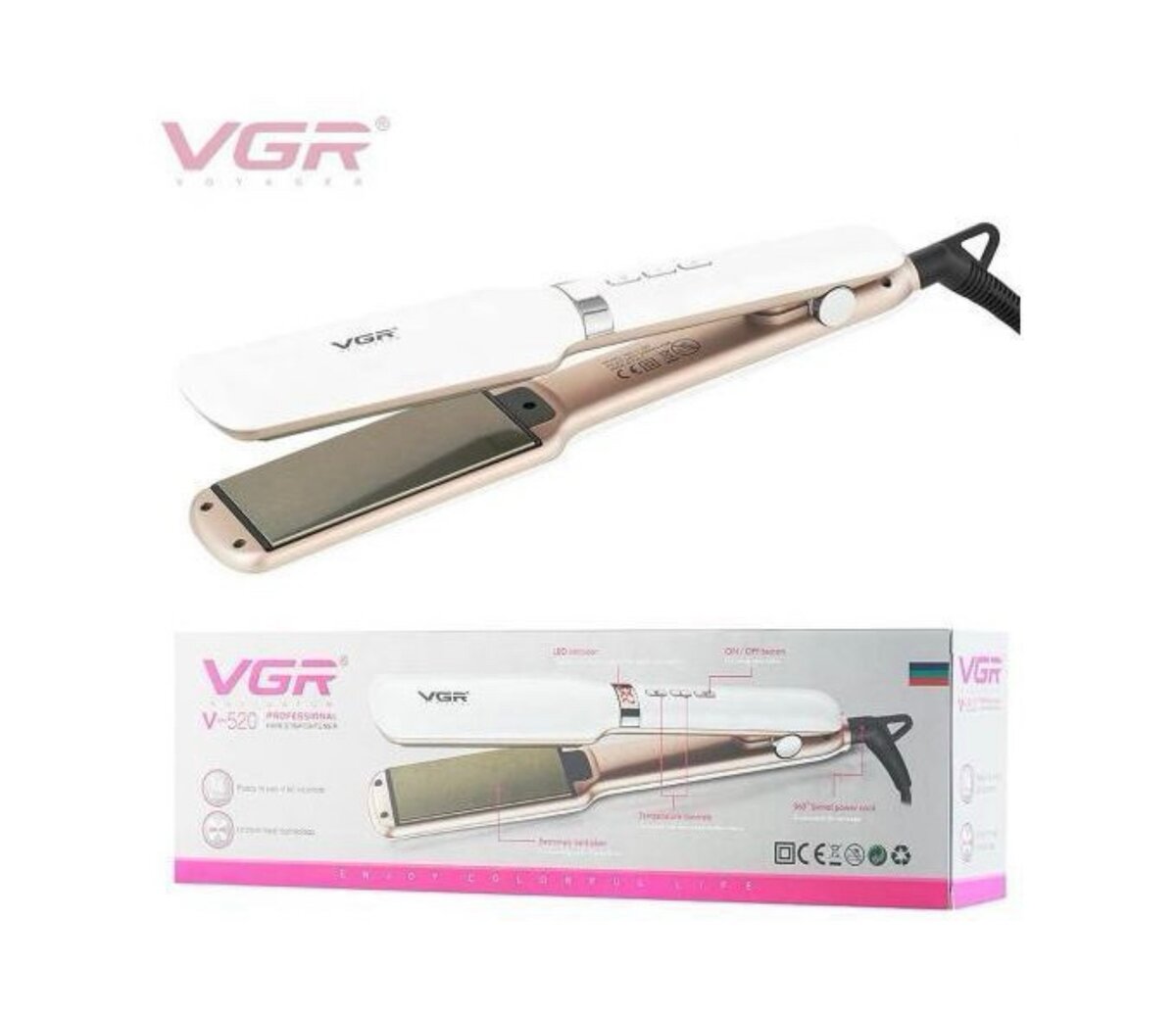 VGR Lisseur Professionnel VGR V520