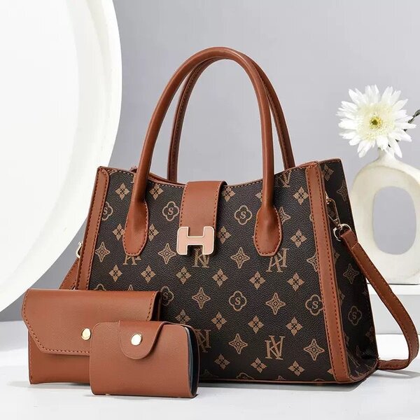 Sac à bandoulière élégant 3 pièces