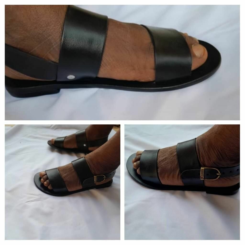 Leather sandal