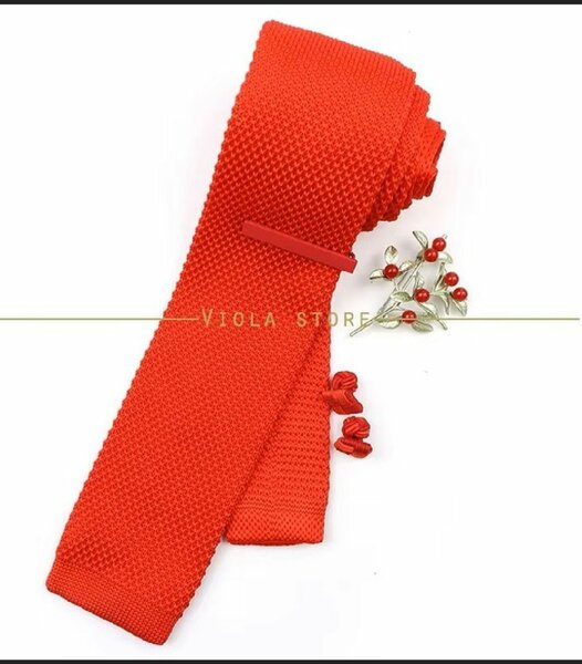 Cravate en tricot élégante