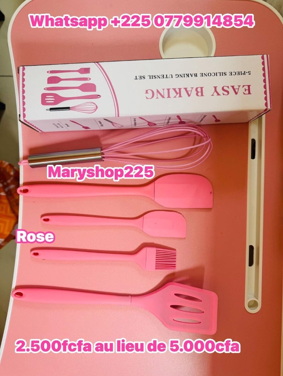 Set d'ustensiles de pâtisserie 5 pièces