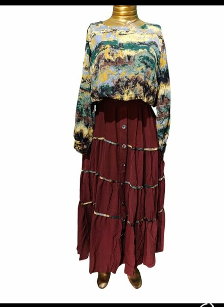 Robe longue bohème chic