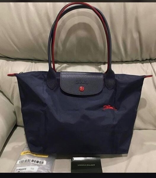 Sac long champs bleu taille L